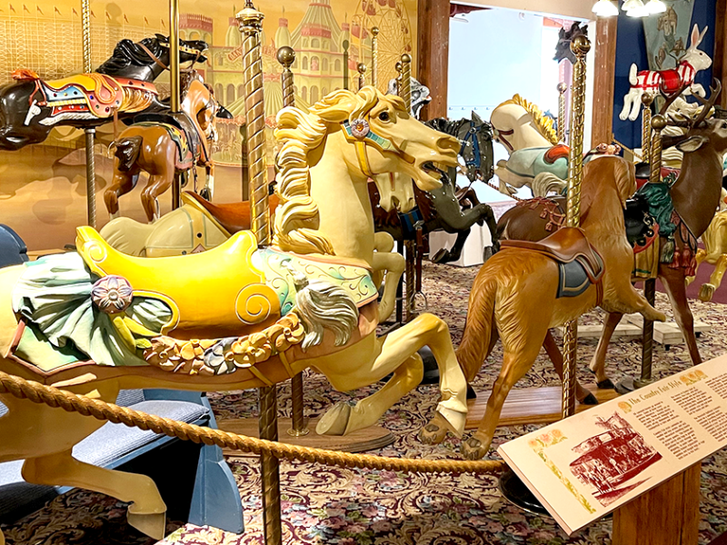 Inside Oddities: Riding through time at the New England Carousel Museum