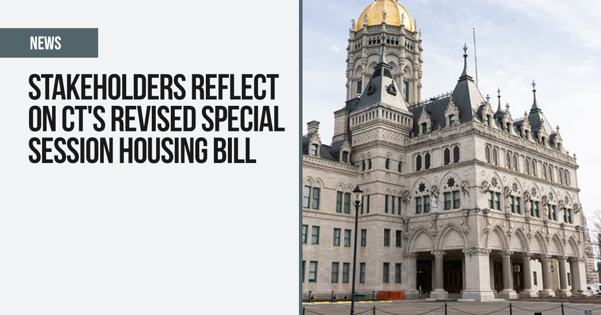 Stakeholders reflect on CT's revised special session housing bill